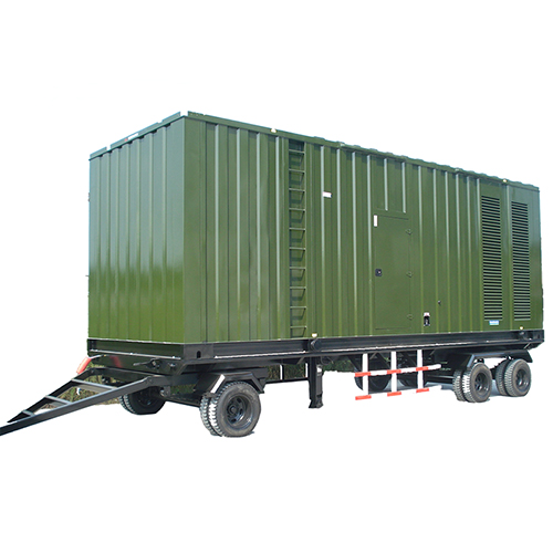 武汉会议移动集装箱型发电机组电站